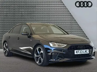 Used Audi A4 Black Edition 147 HP (108 kW) 2023 Black Sedan