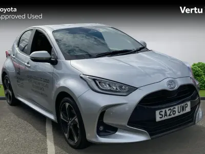 Used Toyota Yaris 130 HP (95 kW) 2026 Silver metallic (metallic paint) Hatchback
