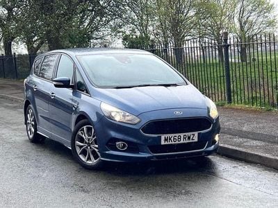 Begagnad Ford S-MAX ST-Line 190 HK (139 kW) 2018 Blå Minibuss