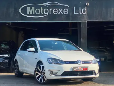 Used VW Golf VII GTE 204 HP (150 kW) 2016 White Hatchback