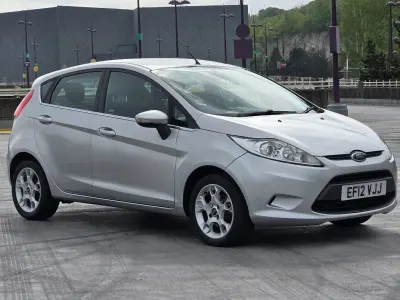Used Ford Fiesta Zetec 2012 Silver Hatchback