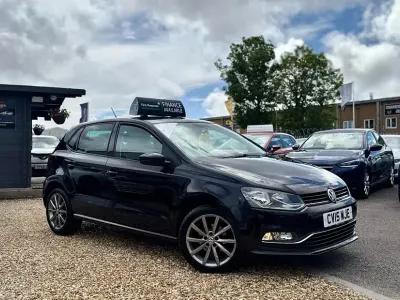 Used VW Polo Design 2015 Black Hatchback