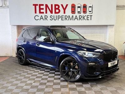 Begagnad BMW X5 M Sport 265 HK (194 kW) 2019 Blå SUV