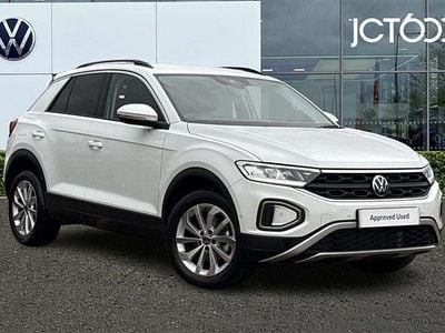 White Used 2024 VW T-Roc Match SUV | £24,052 (Fair price)