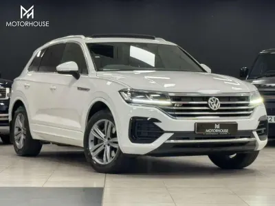 Used VW Touareg R-line 286 HP (210 kW) 2019 White SUV