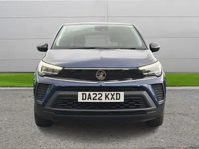 Used Vauxhall Crossland Design Edition 82 HP (60 kW) 2022 Blue SUV