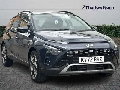 Used Hyundai Bayon Premium 100 HP (73 kW) 2022 Aurora grey/black cloth SUV