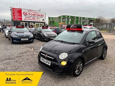 Used Fiat 500 S 69 HP (50 kW) 2013 Black Hatchback