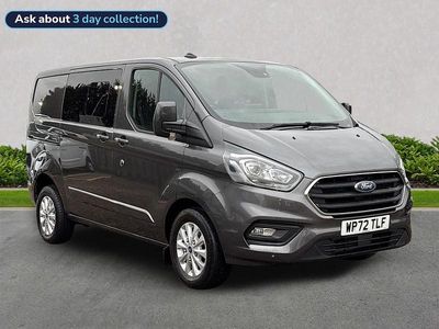 Grey Used 2022 Ford Transit Custom Limited Van | £22,499 (Good price)