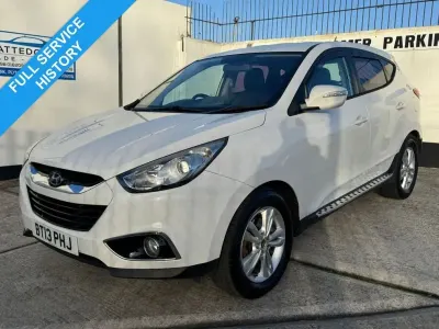 Begagnad Hyundai ix35 Style 115 HK (84 kW) 2013 Vit SUV