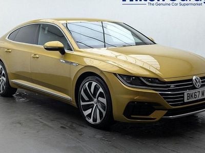 Used VW Arteon R-line 280 HP (205 kW) 2017 Yellow Hatchback