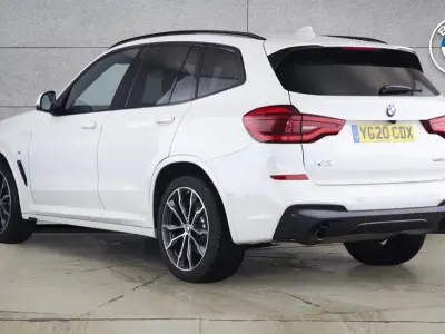 Used BMW X3 M Sport 261 HP (191 kW) 2020 White SUV