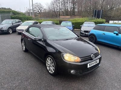 Used VW Golf Cabriolet SE 105 HP (77 kW) 2014 Black Cabriolet