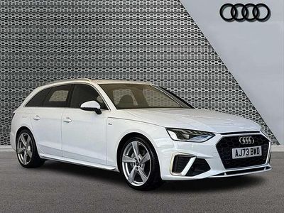 Used Audi A4 S-Line 200 HP (147 kW) 2023 White Estate