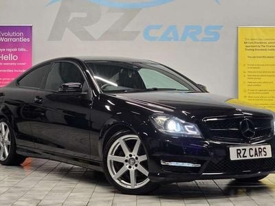 Black Used 2014 Mercedes C220 Sport Edition Coupe | £9,495 (Super price)