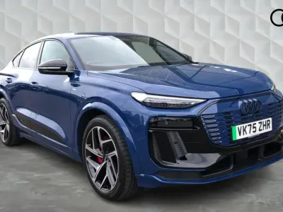 Used Audi Q6 Sportback e-tron 100 kW (136 HP) 2025 Blue SUV