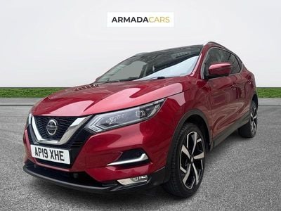 Used Nissan Qashqai Tekna 2019 Red SUV