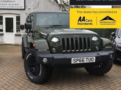 Green Used 2016 Jeep Wrangler SUV | £28,990 (Good price)