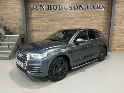 Used Audi Q5 S-Line 190 HP (139 kW) 2018 Grey SUV