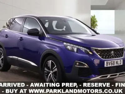 Used Peugeot 3008 Premium 130 HP (95 kW) 2018 Blue SUV