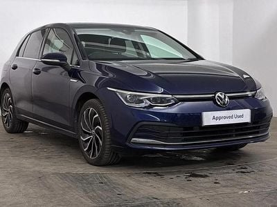 Used VW Golf VIII Style 150 HP (110 kW) 2022 Blue Hatchback