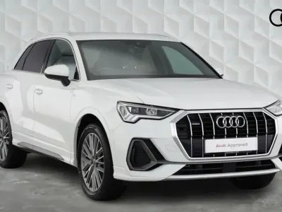 Begagnad Audi Q3 S-Line 190 HK (139 kW) 2020 Vit SUV
