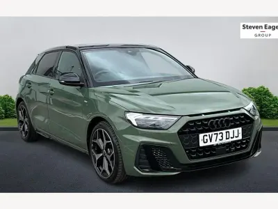 Used Audi A1 Sportback Black Edition 150 HP (110 kW) 2023 Green Hatchback