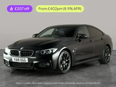 Usado BMW 420 M Sport 184 CV (135 kW) 2018 Negro Coupe