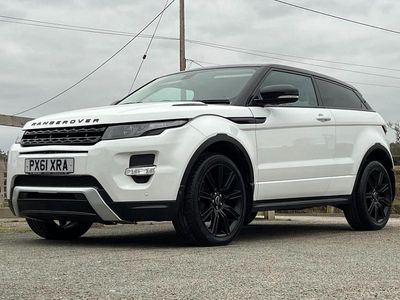 Used Land Rover Range Rover evoque Dynamic 240 HP (176 kW) 2011 White Coupe