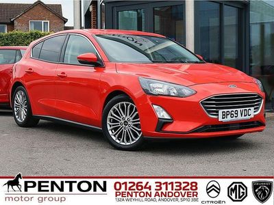 Used Ford Focus Titanium X 125 HP (91 kW) 2019 Red Hatchback