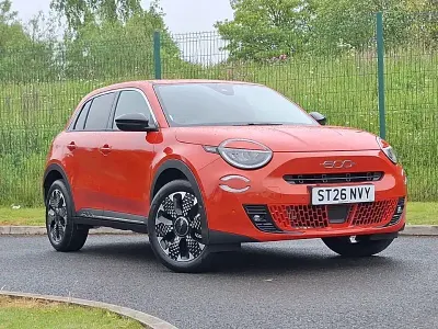New Fiat 600 La Prima 100 HP (73 kW) 2026 Metallic  sunset orange SUV