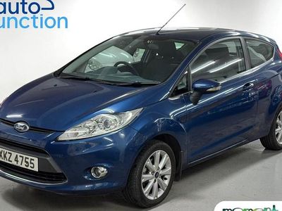 Used Ford Fiesta Zetec 82 HP (60 kW) 2009 Blue Hatchback