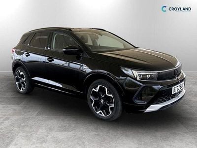 Used Vauxhall Grandland X Ultimate 130 HP (95 kW) 2022 Black SUV