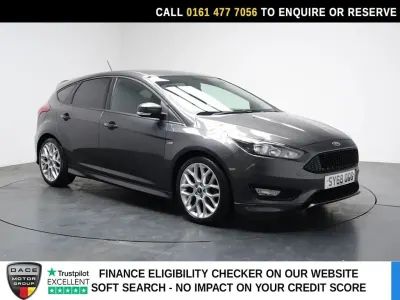 Used Ford Focus ST-Line 140 HP (102 kW) 2018 Grey Hatchback
