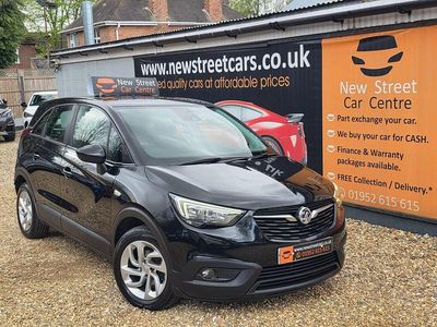 Used Vauxhall Crossland X S 99 HP (72 kW) 2018 Black SUV