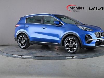 Used Kia Sportage GT-Line 134 HP (98 kW) 2019 Blue SUV