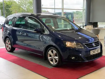 Used Seat Alhambra XCELLENCE 150 HP (110 kW) 2017 Blue MPV