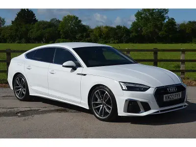 Used Audi A5 S-Line 2022 White Coupe