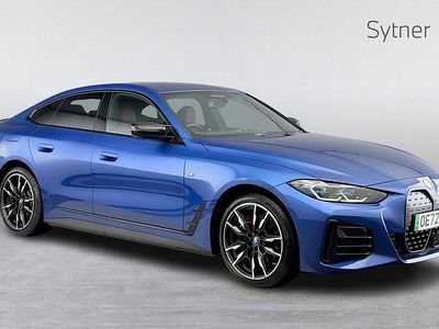 Blue Used 2022 BMW i4 Shadowline Sedan | £34,000 (Fair price)