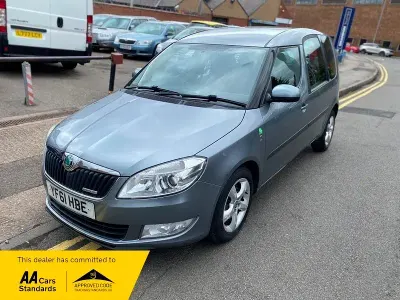 Gebraucht Skoda Roomster GreenLine 75 PS (55 kW) 2011 Grau Van / Kleinbus