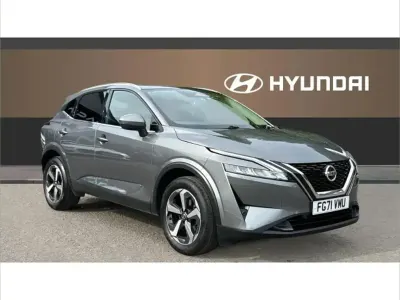 Used Nissan Qashqai N-Connecta 138 HP (101 kW) 2021 Grey SUV