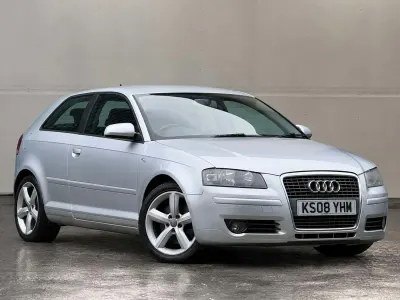 Used Audi A3 Sport 170 HP (125 kW) 2008 Silver Hatchback