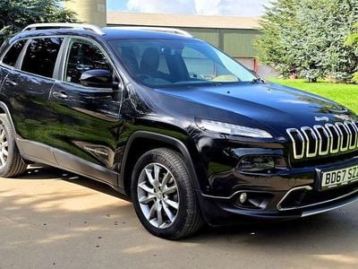 Black Used 2017 Jeep Cherokee Limited SUV | £6,995 (A bit pricey)