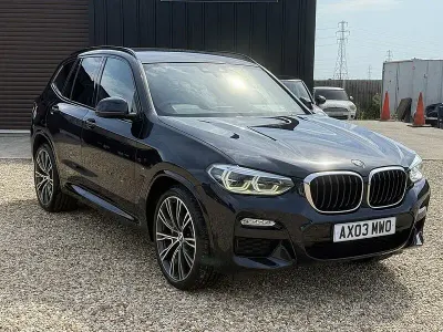 Used BMW X3 M Sport 2018 Black SUV
