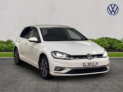 White Used 2020 VW Golf VIII Edition Hatchback | £18,300 (Fair price)