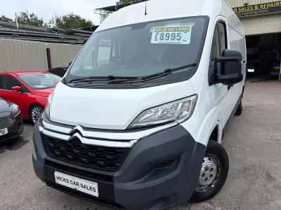 Used Citroën Relay 140 HP (102 kW) 2020 White Van