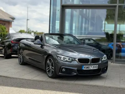 Used BMW 420 Cabriolet M Sport 187 HP (137 kW) 2017 Grey Cabriolet