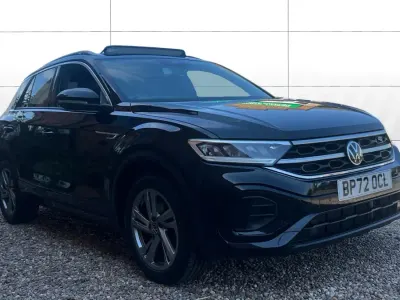 Used VW T-Roc R-line 150 HP (110 kW) 2022 Black SUV