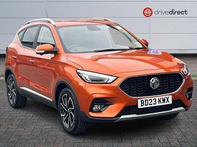 Usado MG ZS Exclusive 111 HP (81 kW) 2023 Laranja SUV