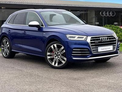 Used Audi SQ5 S-Line 354 HP (260 kW) 2018 Blue SUV